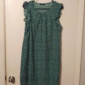 Large green Shein dress